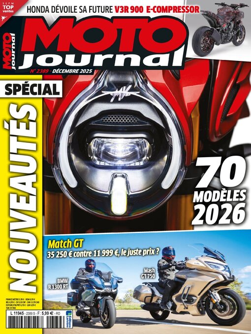 Title details for Moto Journal by Editions Lariviere SAS - Available